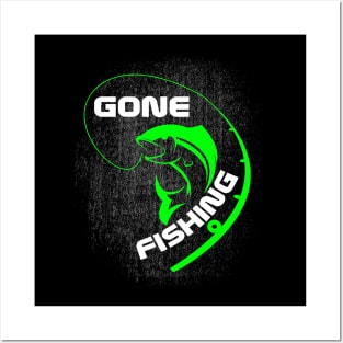 Gone Fishing Posters and Art